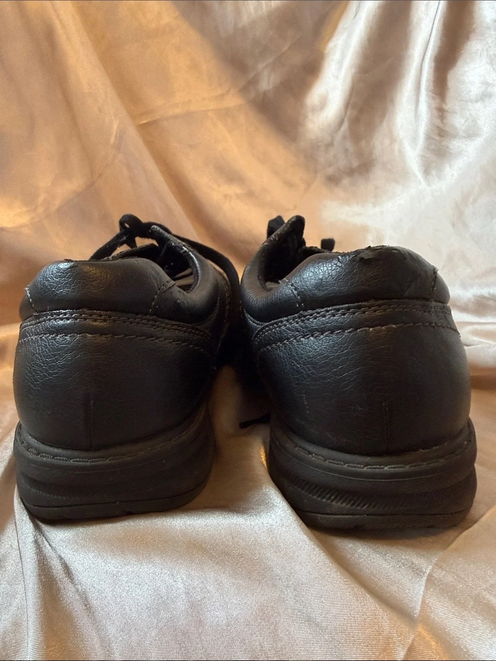 Men's Croft and Barrow Black Lace-Up Comfort Shoes. Bundle & Save!